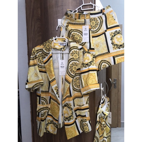 NEVA newtag set áo vest/blazer và quần shorts mới nguyên tag S/M/L