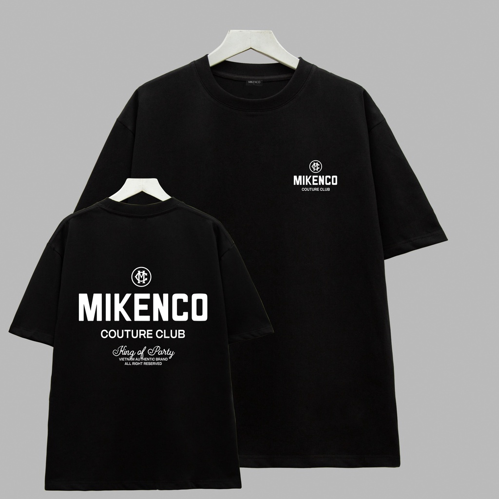 Áo thun MIKECO COUTURE CLUB YGGENZ shop , Áo thun unisex nam nữ from rộng oversize chất liệu cotton 100%