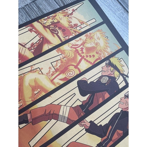 Poster Naruto B006 50.5*35cm Giấy Dán Tường Hình Nhân Vật Anime