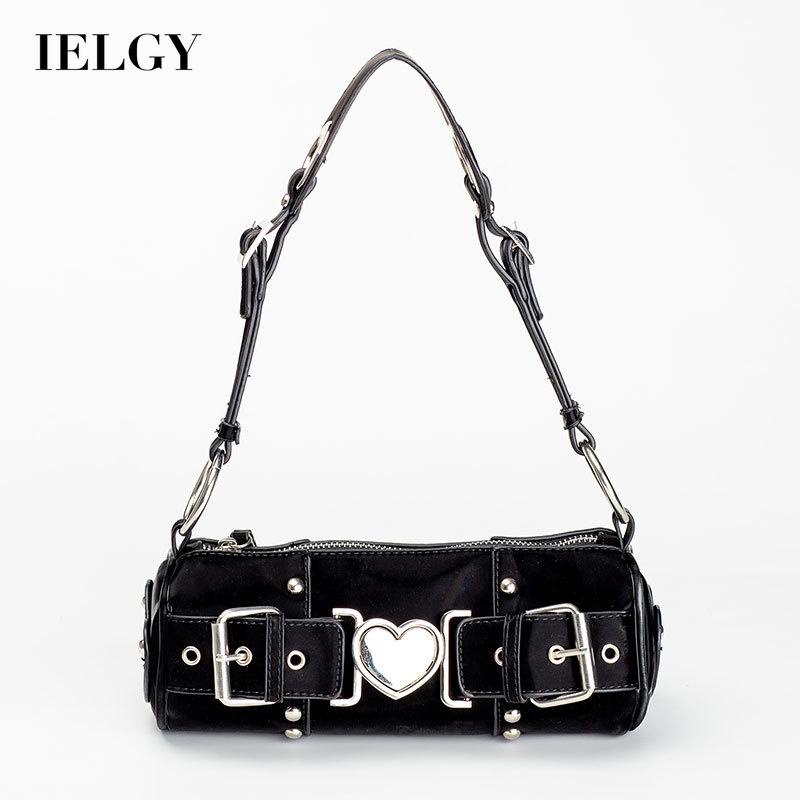 Túi Đeo Chéo Vai Họa Tiết Trái Tim Bằng Kim Loại Thời Trang Dễ Phối Đồ Cho Nữ