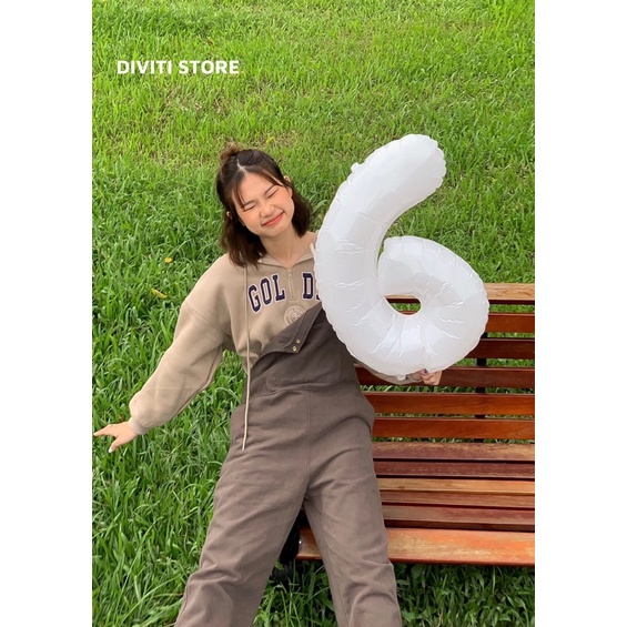 Áo Hoodie Phối ZIP GOLDEN