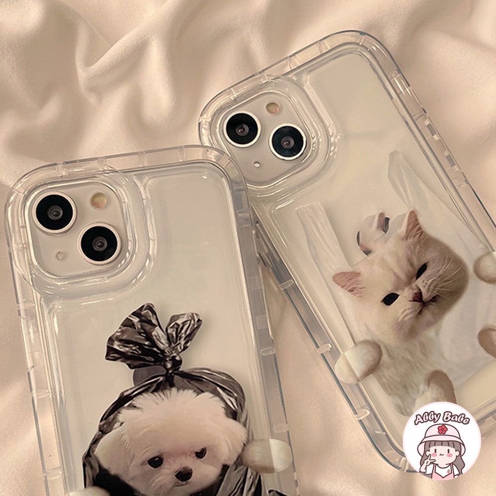 Ốp Điện Thoại TPU Mềm Chống Mồ Hôi In Hình Cún Hoạt Hình Cho IPhone 14 Pro Max 11 13 12 11 Pro Max X XS XR