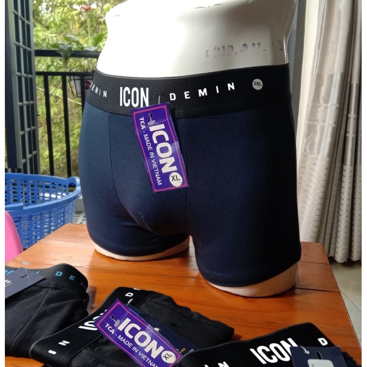 Quần lót nam quần sịp nam cao cấp chất thun lạnh đẹp cạp to co dãn 4 chiều 40-85kg - QQ SHOP