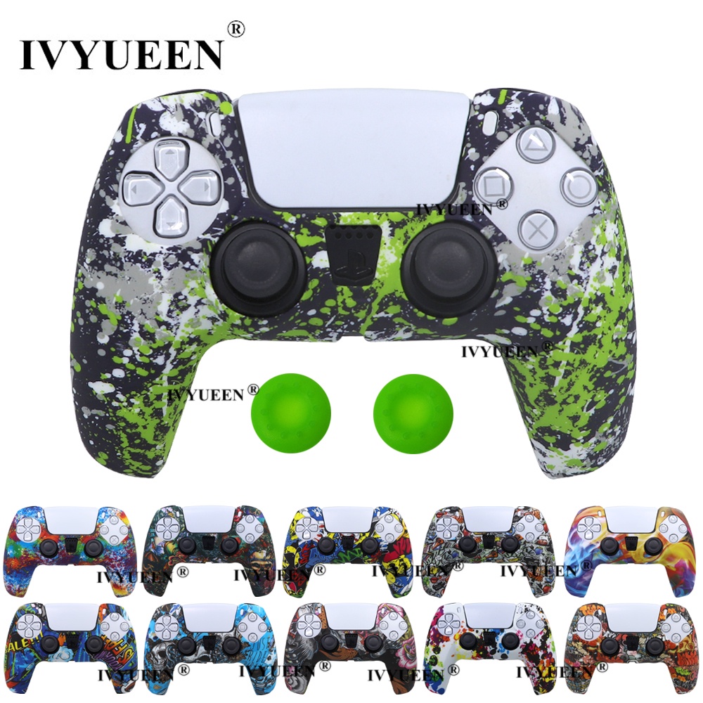 Vỏ bảo vệ bằng silicon cho tay cầm chơi game Sony PlayStation 5 PS5