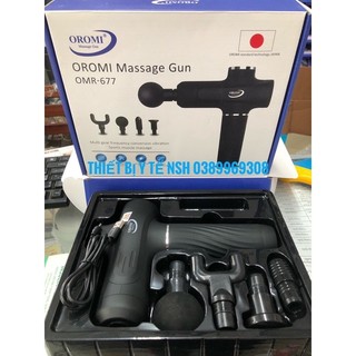 ❤️[CHÍNH HÃNG -BH 2 Năm] Máy massage cầm tay sạc pin Oromi, máy mát xa massage toàn thân sạc pin không dây OROMI 4 đầu