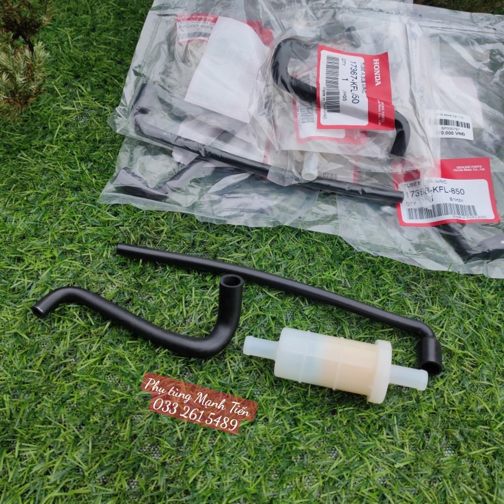 Xá xị + 2 ống dây wave Thái 110 chính hãng