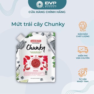 Mứt trái cây Chunky ANDROS các hương vị 1kg