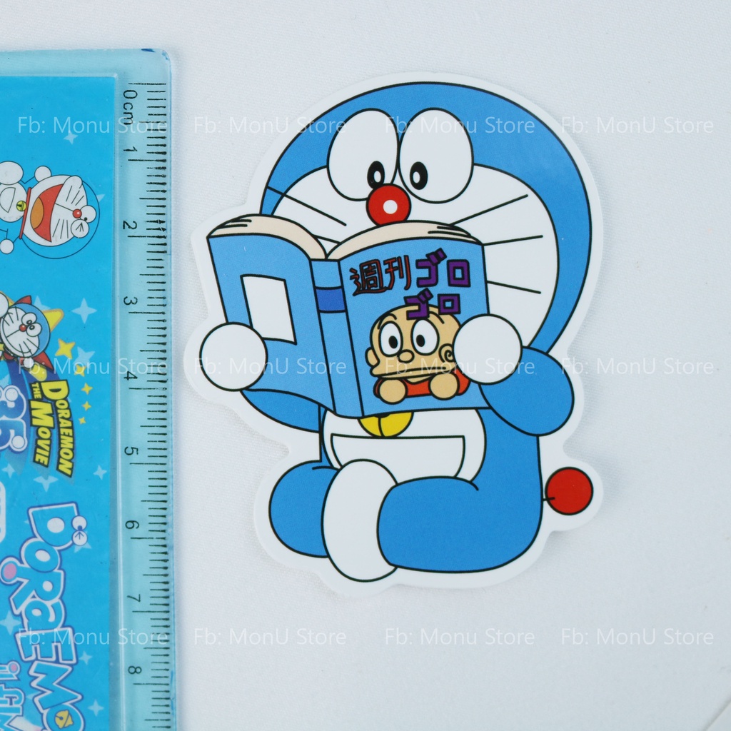 Set 60 hình dán sticker chống nước hình DORAEMON DOREMON dễ thương cute MON0009 TooYoo