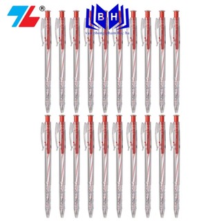 Hộp 20 bút bi thiên long tl-027 ngòi 0.5mm