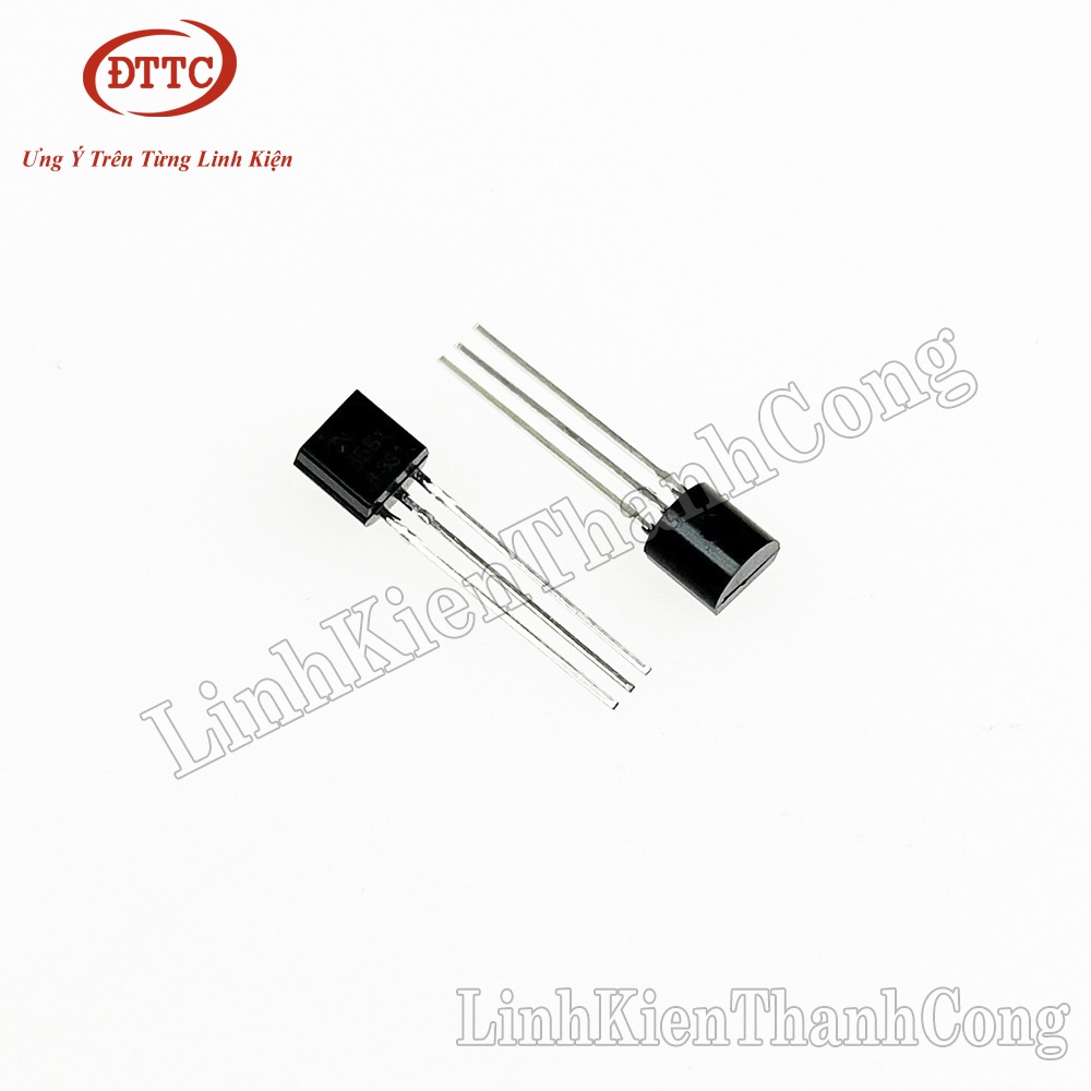 Bộ 2 Chiếc 2N5551 TRANSISTOR NPN 600mA 180V TO92