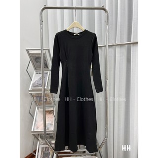 60-80KG Váy bigsize 3 khuy sườn chất bozip BASIC mà gọn dáng