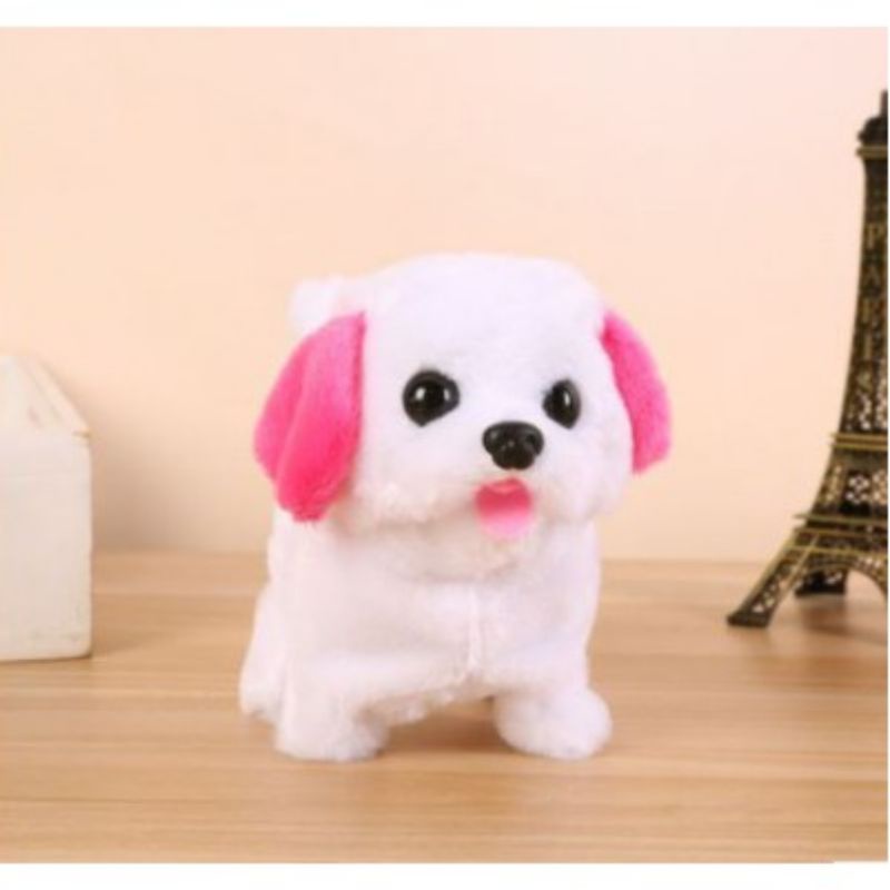 Chó bông biết đi, vẫy đuôi, biết kêu bibi cực Cute