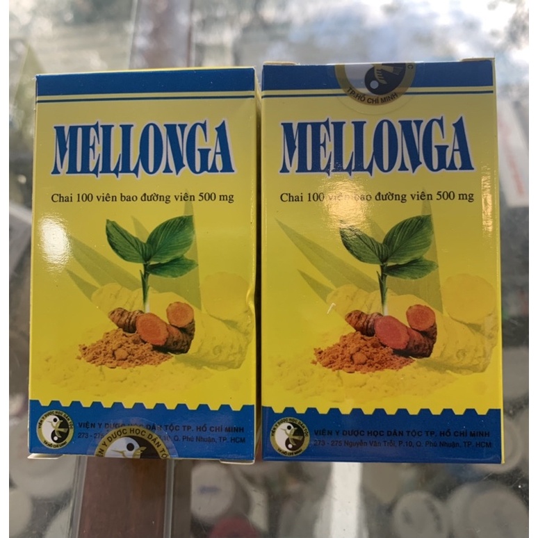 Mellonga Viên nghệ mật ong hộp 100 viên