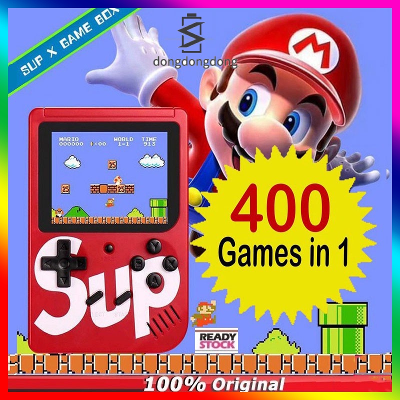 Máy Chơi Game Cầm Tay Mini 400 Trò Chơi Trong 1 Có Thể Sạc Lại