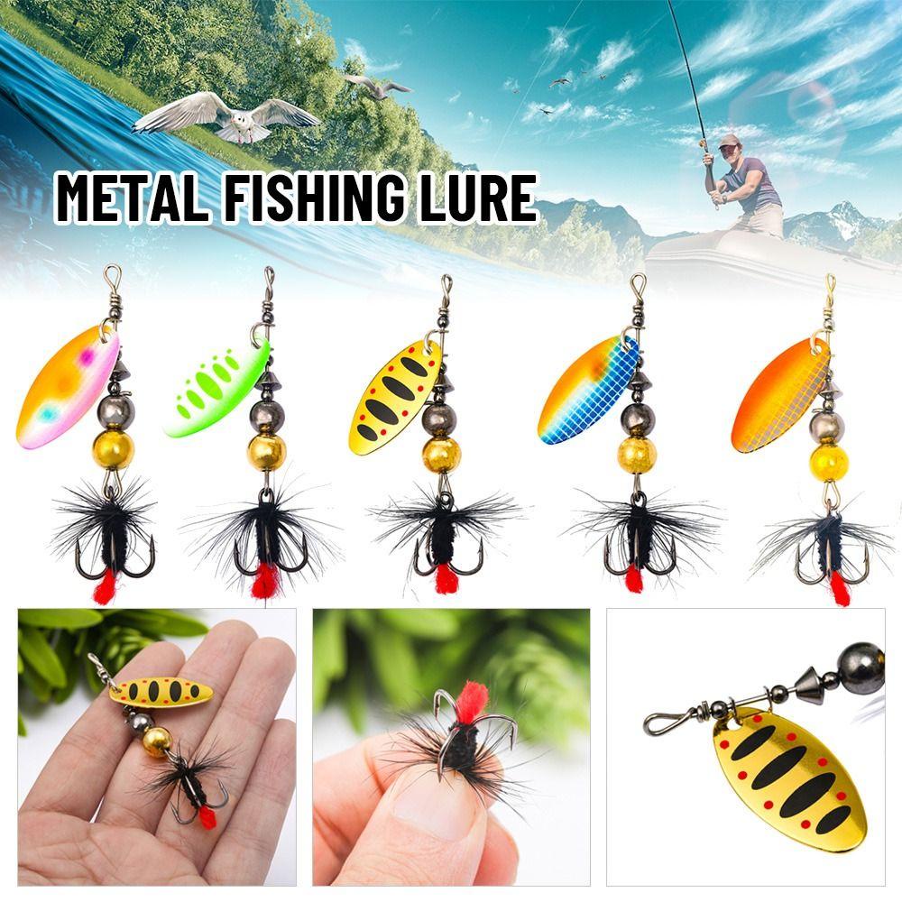 Set 2 Mồi Câu Cá Giả Bằng Kim Loại Siêu Bền SHOUKEY