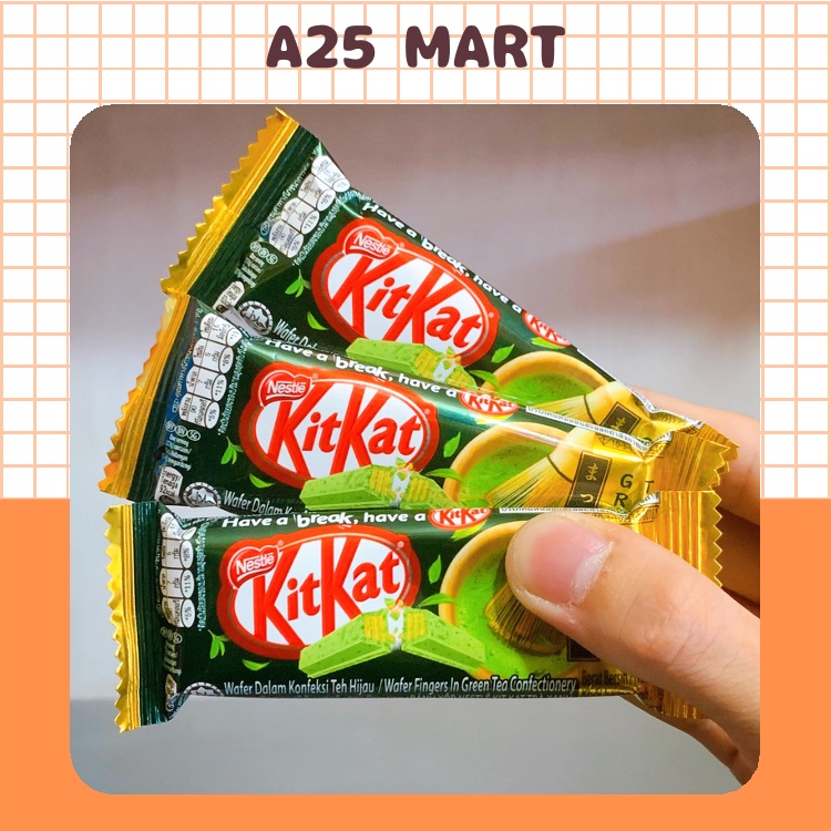 KitKat Socola Trà Xanh Nestle 2F 17g