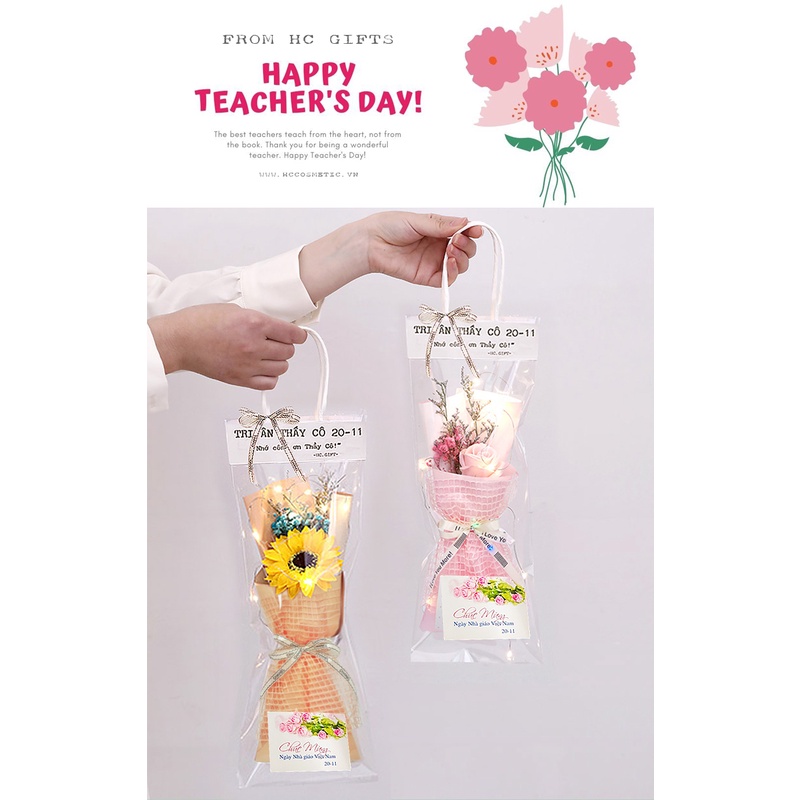 Quà tặng 20 11 sang trọng , set quà 20 11 son môi nước hoa Pháp ý nghĩa dành tặng tri ân thầy cô giáo - HCGIFTS