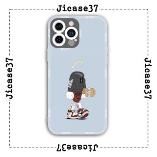 Ốp lưng iphone và samsung xiaomi oppo cạnh vuông Jicase ván trượt hiphop