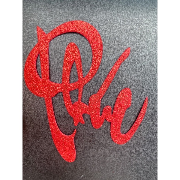 Chữ nhũ trang trí Tết | Phụ kiện trang trí