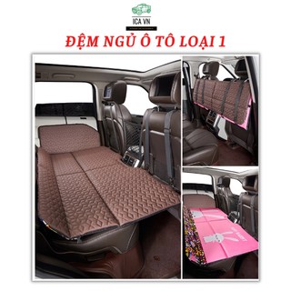 Giường ô tô 4 chỗ 7 chỗ gấp gọn tiện lợi, Giường hơi oto cao cấp nhiều màu, nệm hơi ô tô giá rẻ