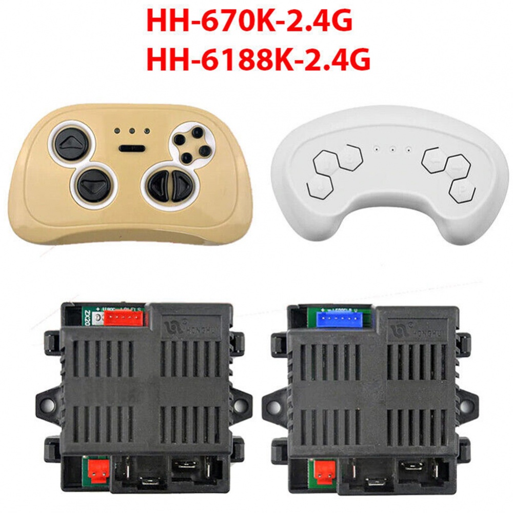 Xe Điều Khiển Từ Xa HH-670K-2.4G 12V 6V HH-6188K-2.4G HH-619Y Và Phụ Kiện