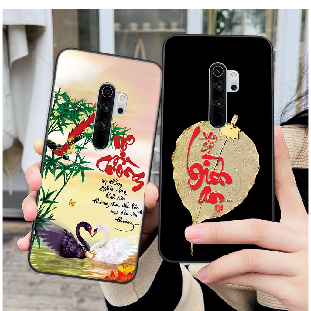 Ốp lưng Xiaomi REDMI NOTE 8 PRO thư pháp phong cảnh , chữ an nhiên -ỐP GIÁ RẺ- CHẤT LƯỢNG