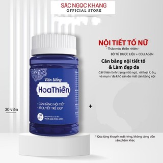 Viên uống hoa thiên, cân bằng nội tiết tố nữ, hỗ trợ làm đẹp da