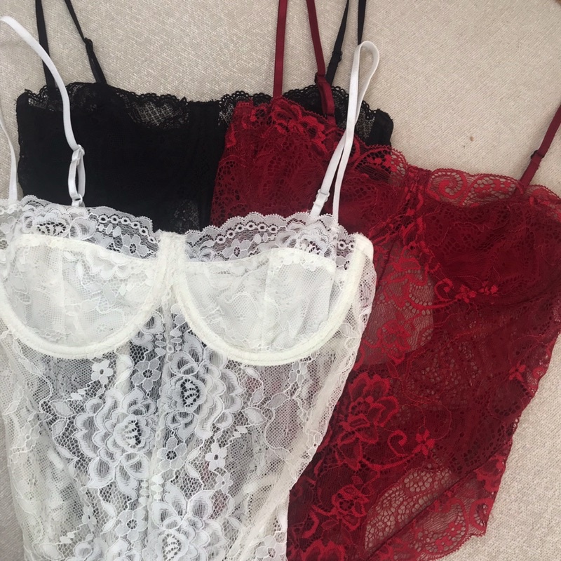 Bộ ren liền mảnh - BODYSUIT demoiselle