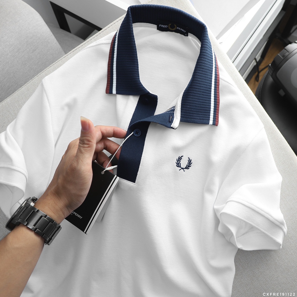 [ XUẤT XỊN ] Áo thun polo thời trang , áo thun cổ trụ nam, mắt vải cá mập xịn mịn, phối viền tinh tế 191122