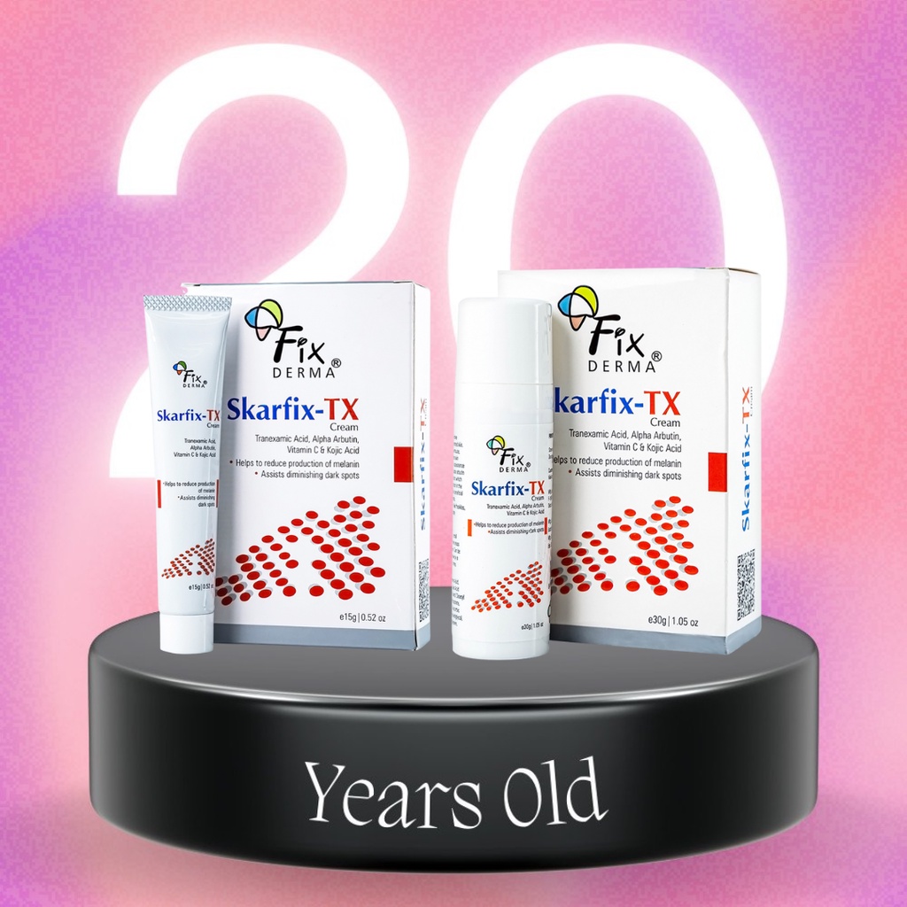 Kem Dưỡng Mờ Thâm Giảm Nám Tàn Nhang Fixderma Skarfix-TX Cream - 15g & 30g
