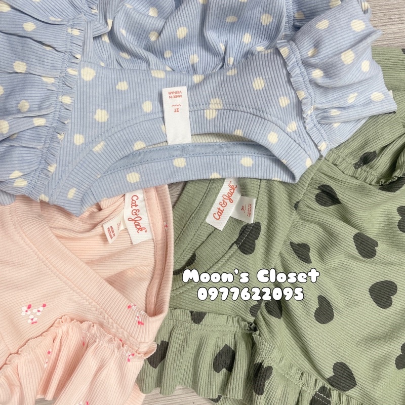XD- Váy thun nỉ mỏng size 12m-5y