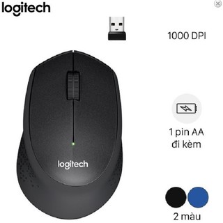 Chuột Mouse không dây Logitech M331 chính hãng