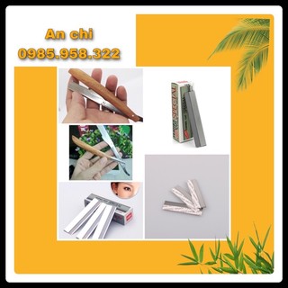 Cán dao gỗ cạo lông mày và mặt chuyên dụng phun xăm &spa và tóc