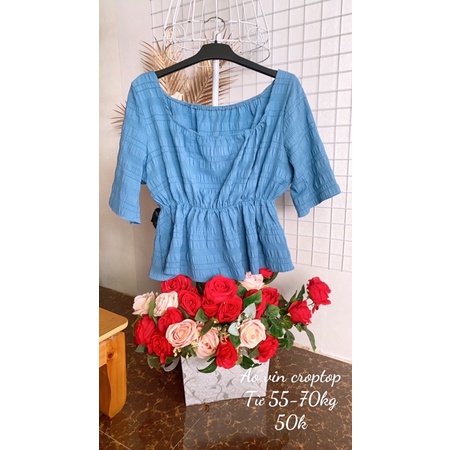 Áo vin dáng croptop