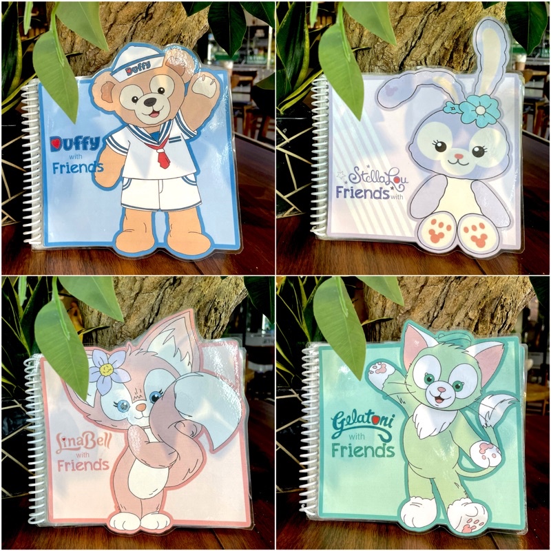 The Disney Bear busy book - học liệu bóc dán Montessori chủ đề Disney Bear, Duffy and Friends