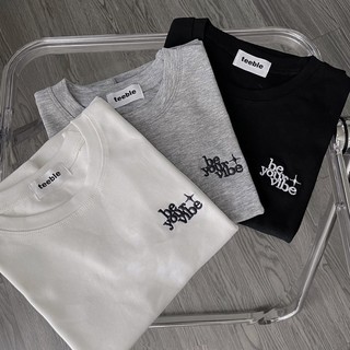 Áo croptop TEEBLE basic thêu TBL và “be your vibe”