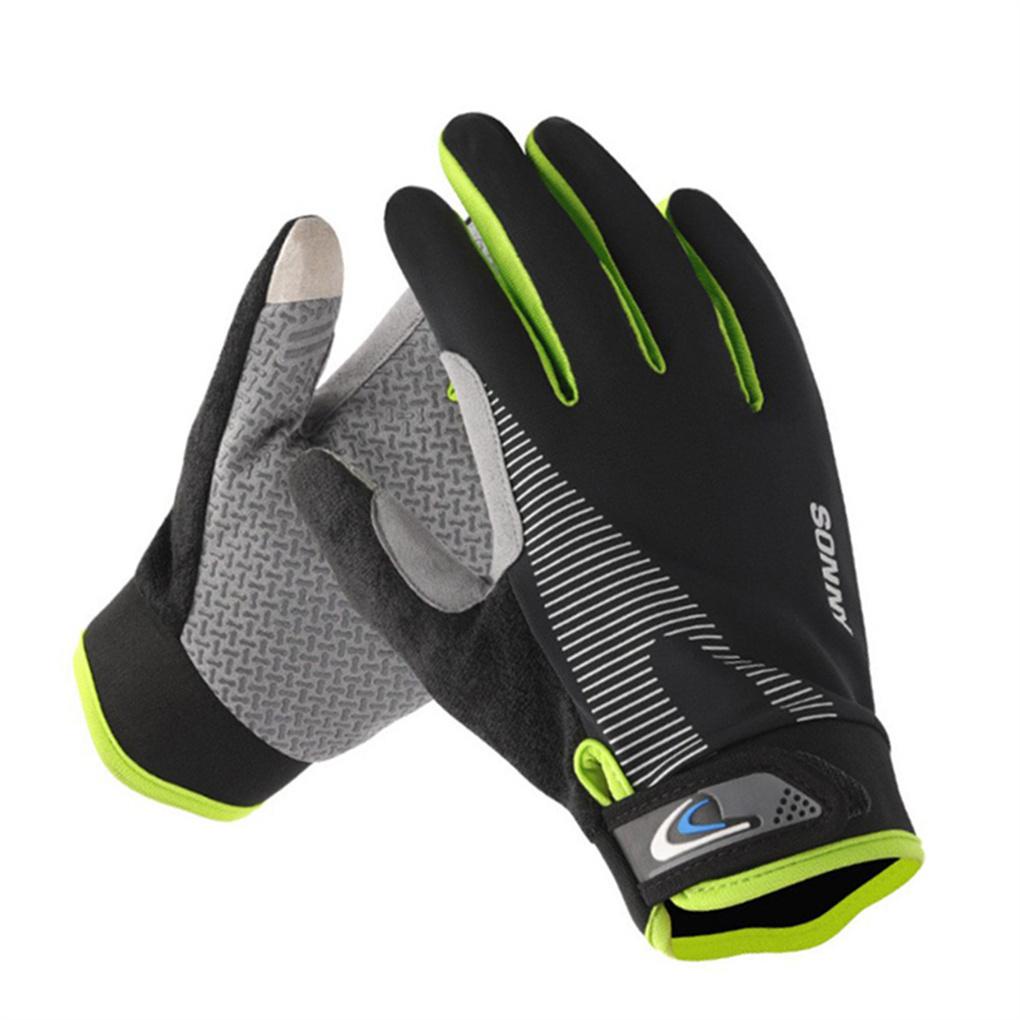 1 Đôi Găng Tay Chạy Xe Đạp Leo Núi Cách Nhiệt Chống Trượt Dành Cho Nam Nữ