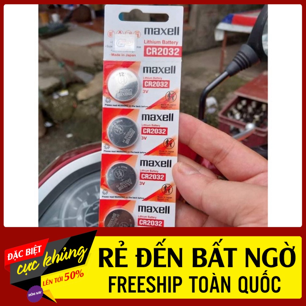 Pin Chìa Khoá Điều Khiển Smartkey Honda CR2032 Remote SH, VISION, AIRBLADE, LEAD... Smartkey chính hiệu Honda