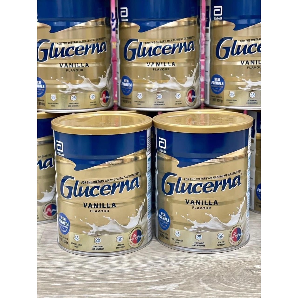Sữa Glucena 850g dành cho người tiểu đường Úc