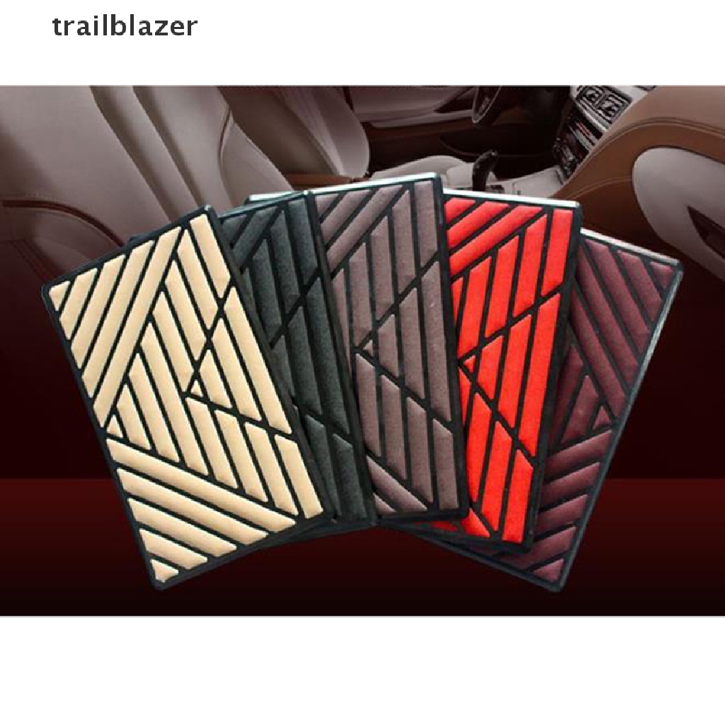 1 Miếng Dán Bàn Đạp Xe Hơi Bằng PVC Màu Đen Thông Dụng