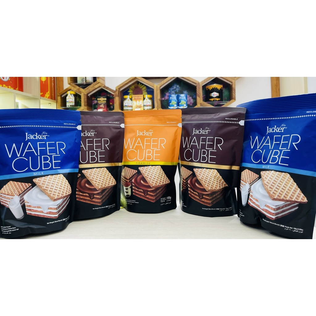 Bánh Xốp Kem Malaysia - Jacker Wafer Cube
