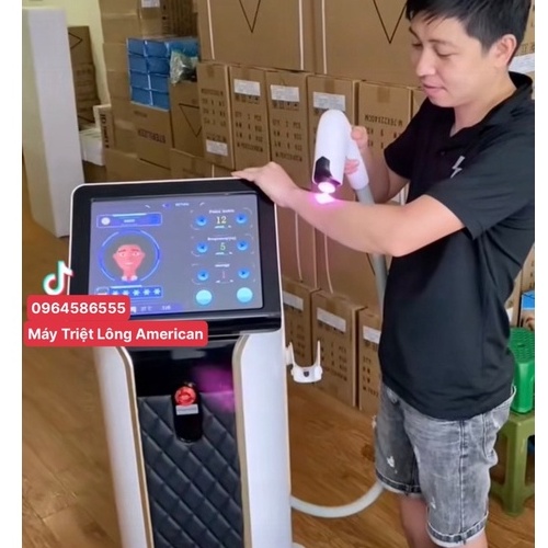 Máy Triệt Lông Diode American . Máy Triệt Lông Diode Laser American