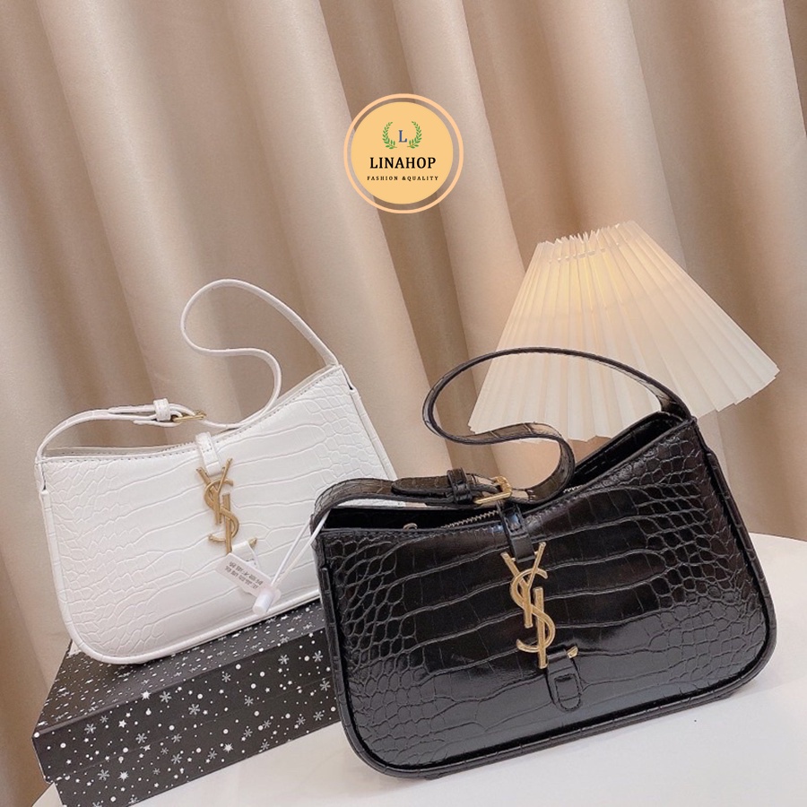 Túi full hộp bản da trơn và da rắn chuẩn loại đẹp size 23 hàng quảng châu loại 1 Túi Xách Linahop