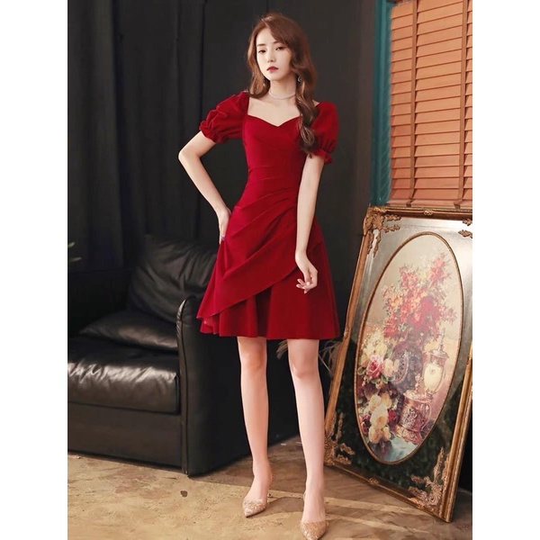 Đầm nhúng eo 3 màu