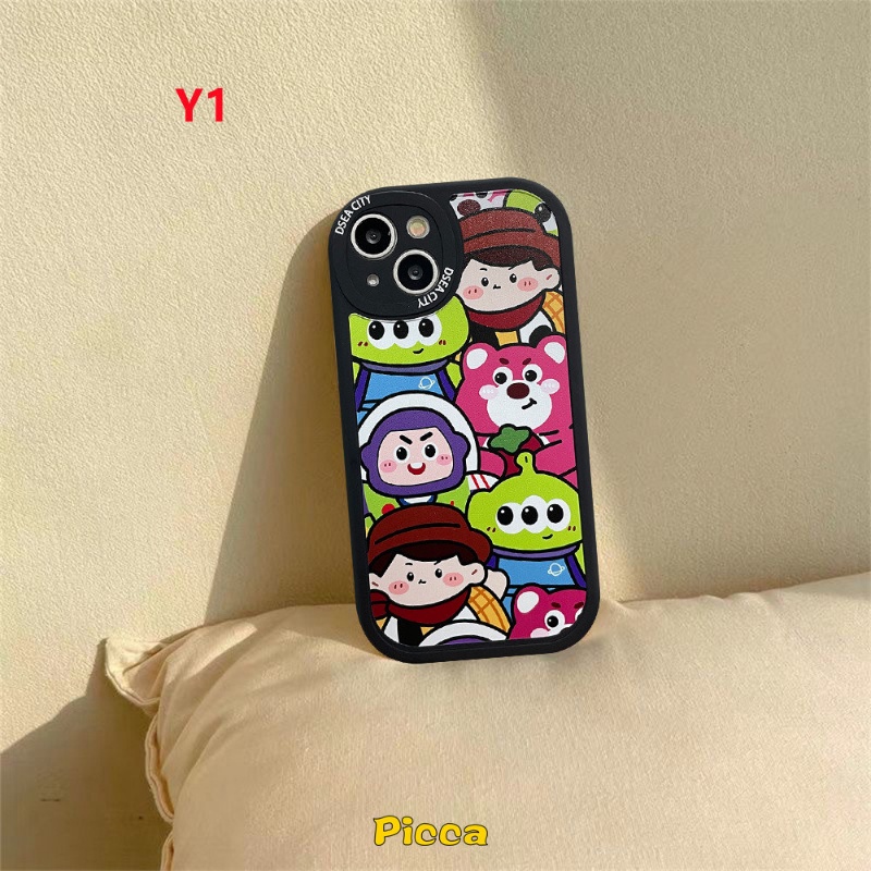 DISNEY Ốp Điện Thoại Họa Tiết Hoạt Hình Toy Story Cho IPhone 11 13 12 14 Pro MAX XR 7 8 6 6s 14 Plus X XS MAX SE 2020