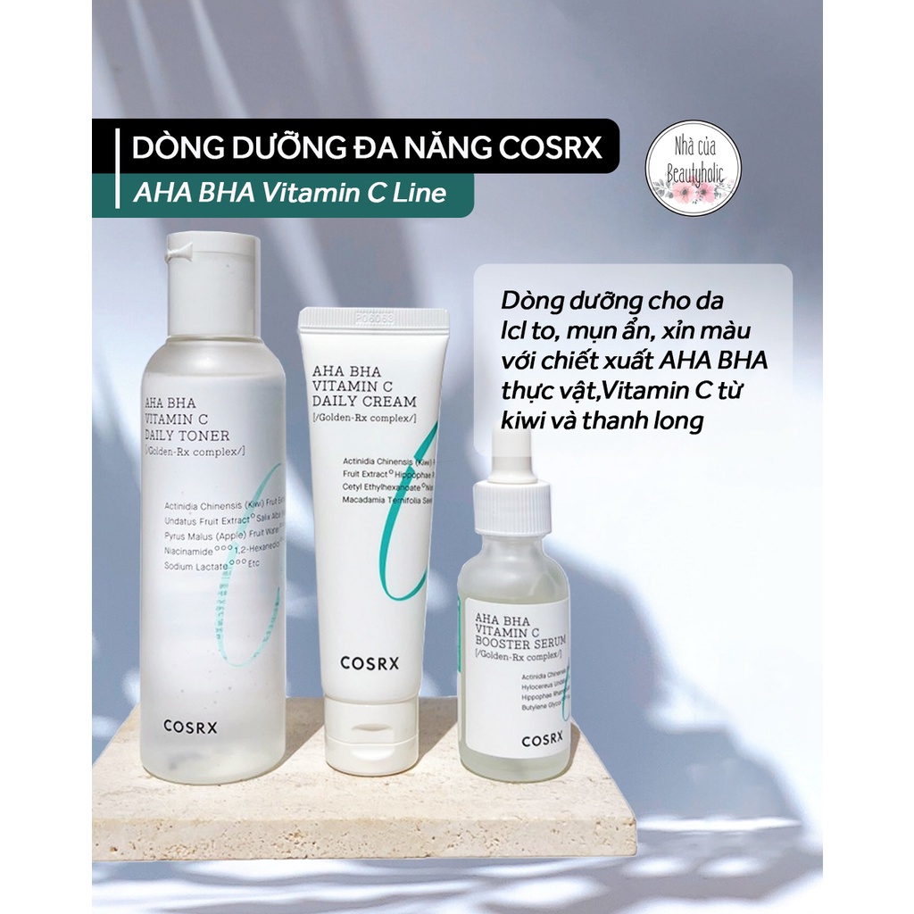 Dòng dưỡng COSRX AHA BHA VITAMINC