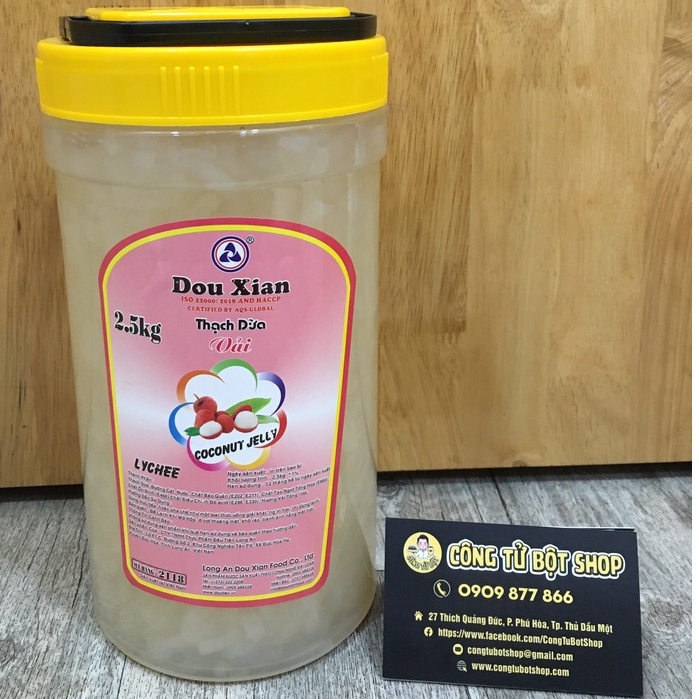 THẠCH DỪA VẢI DOU XIAN 2.5KG