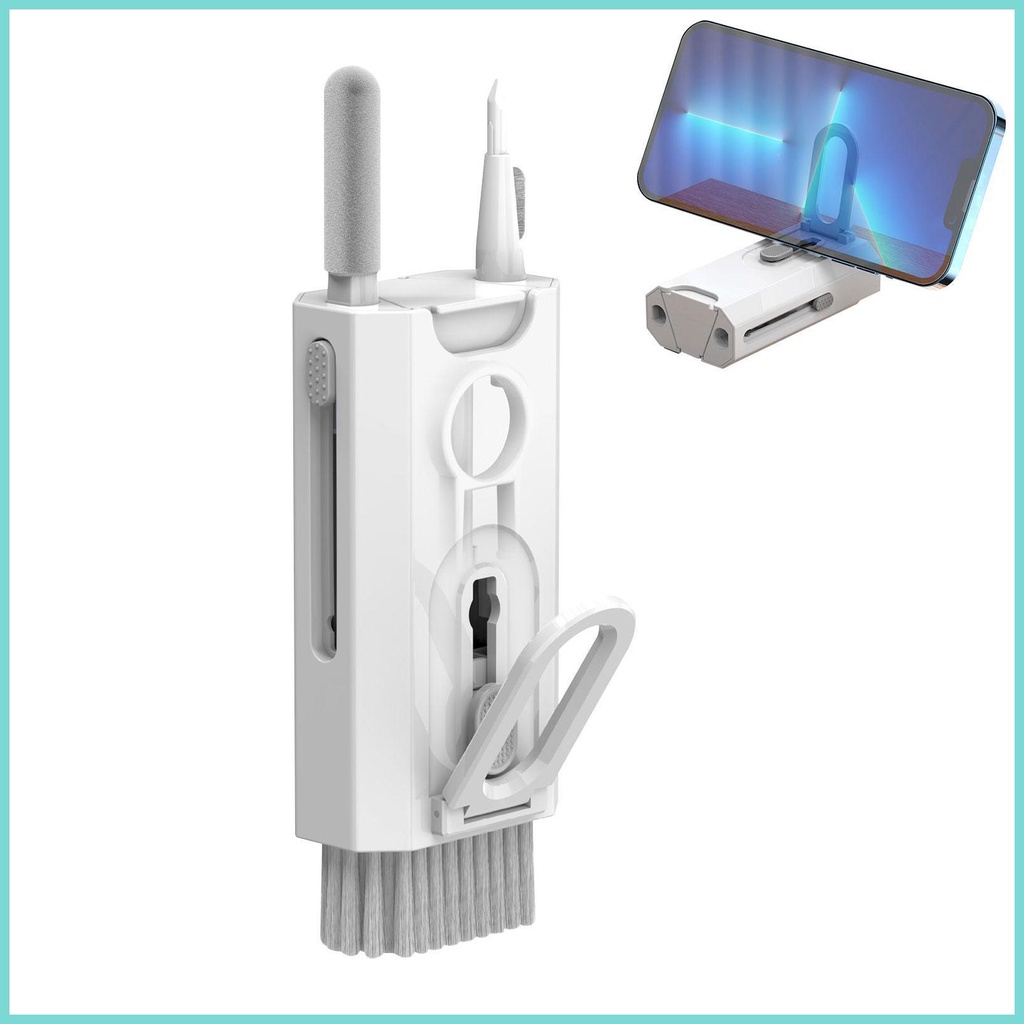 Cleaning Kit 8 In 1 Laptop Cleaning Tools with Brush and Screen Cleaner Earphones Cleaner for Case Earbuds servn servn