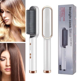 Lược Điện Chải Tóc Tạo Kiểu - Uốn Duỗi Ép Tóc Đa Năng