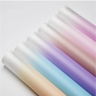 Giấy gói hoa nhám màu ombre gradient